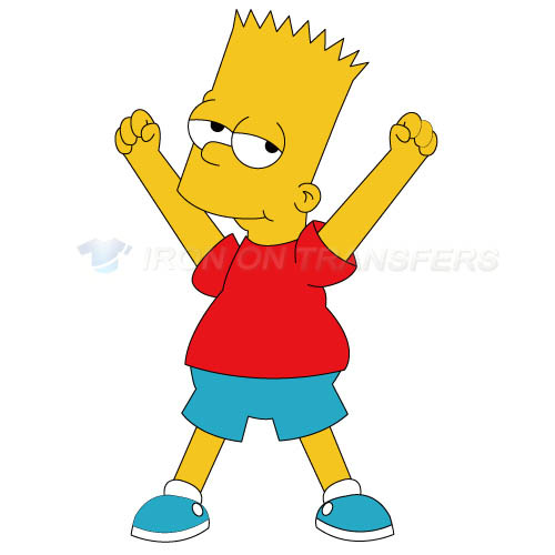 The Simpsons Iron-on Stickers (Heat Transfers)NO.3647